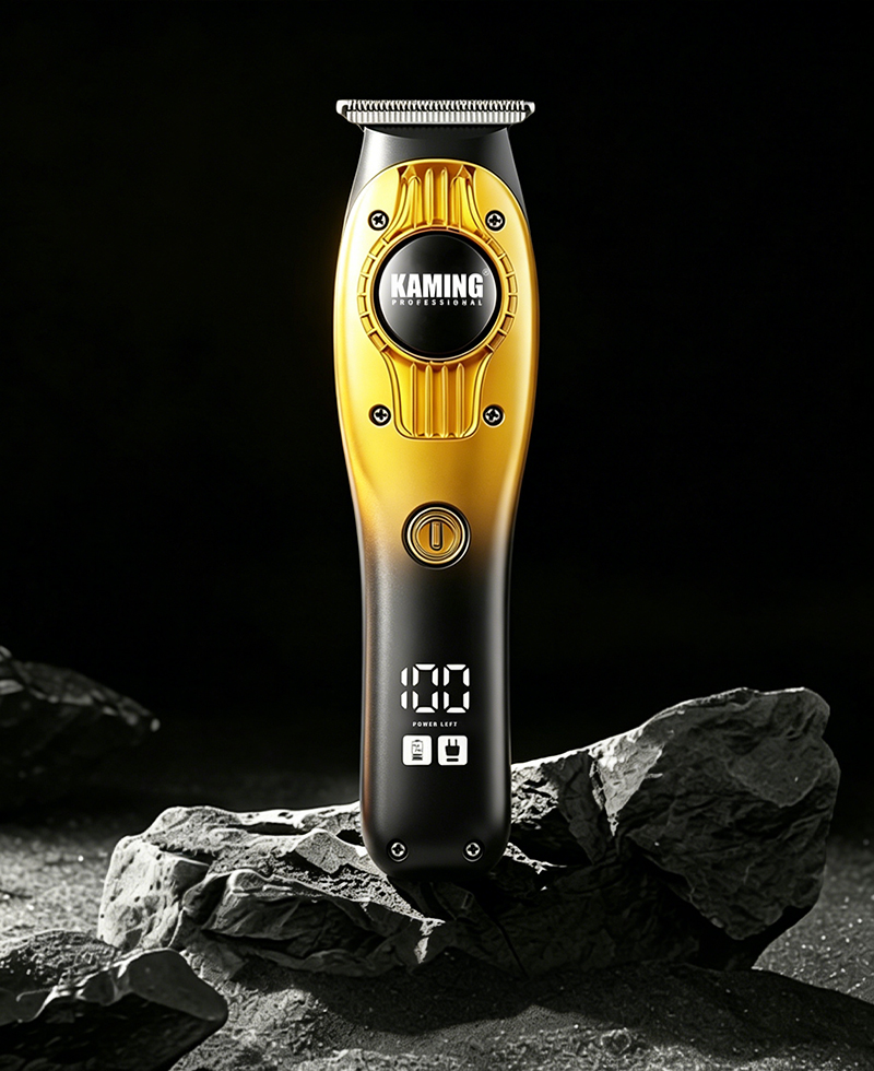 Zastřihovač vlasů Kaming 1710 Professional Zero Gap s digitálním displejem